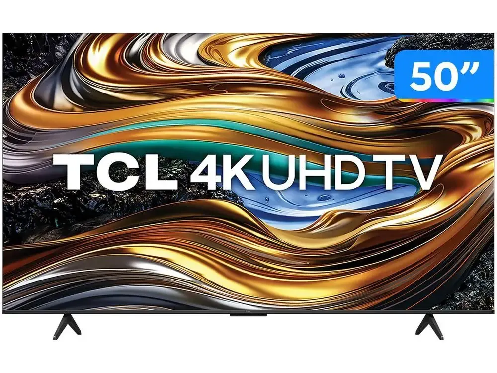 Smart Tv 50&Quot; 4k Uhd Led Tcl 50p755 Wi-Fi Bluetooth 3 Hdmi 1 Usb